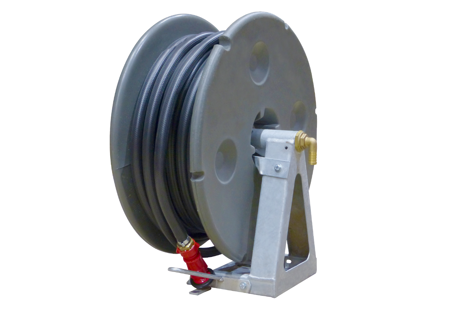 Poly Hose Reel - with 36m x 19mm Fire Hose